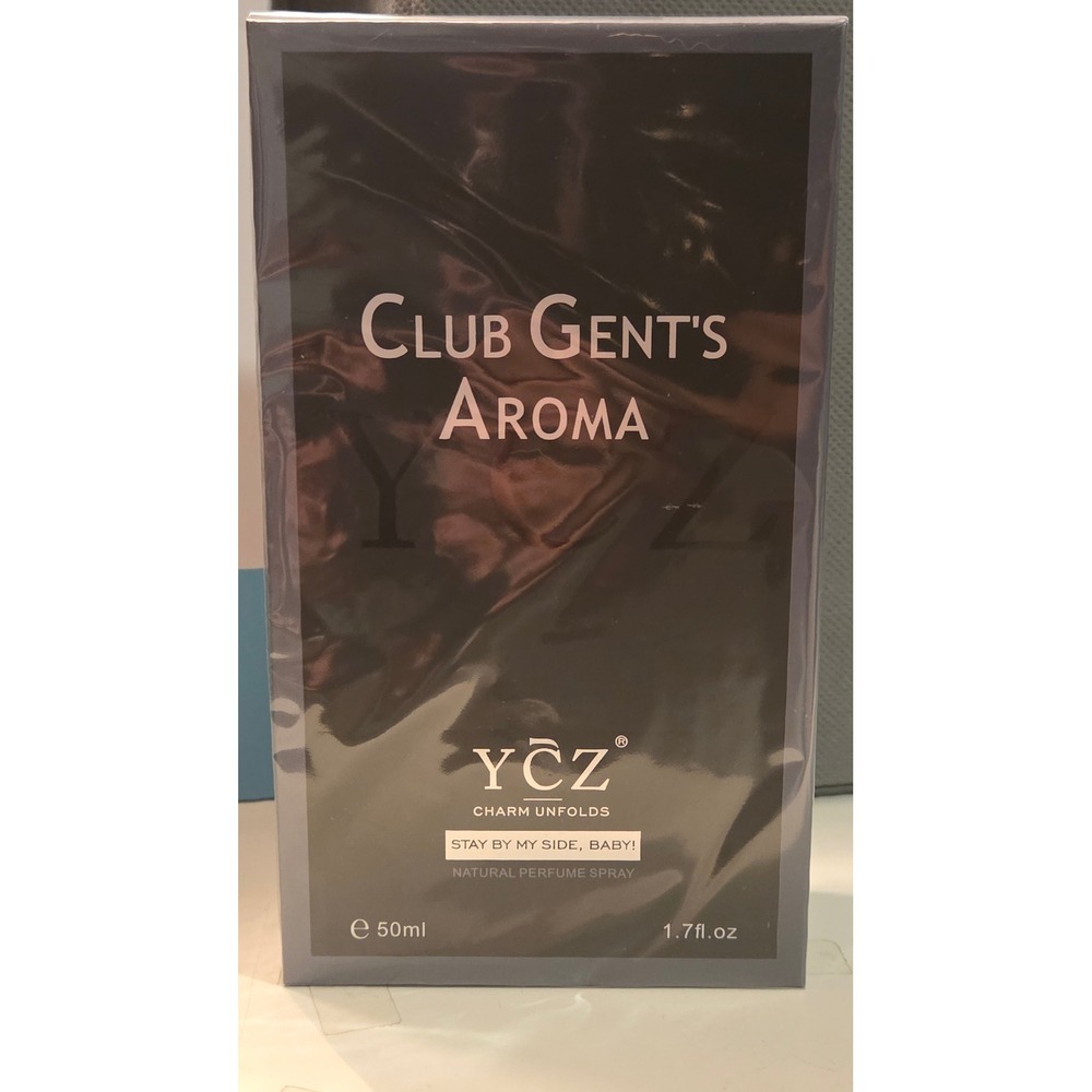 YCZ Club Gent's Aroma Natural Perfume Spray for Men 50ml 1.7fl.oz New Sealed